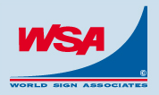 What it means that your sign comany belongs to the World Sign Associates