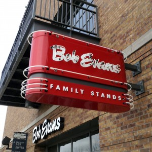 Bob Evans Special Ballpark Sign photo