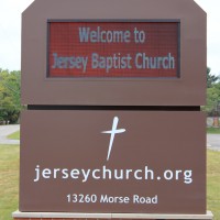 Jersey Baptist EMC monument