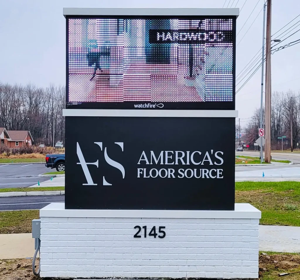 Electronic Message Center for America's Floor Source