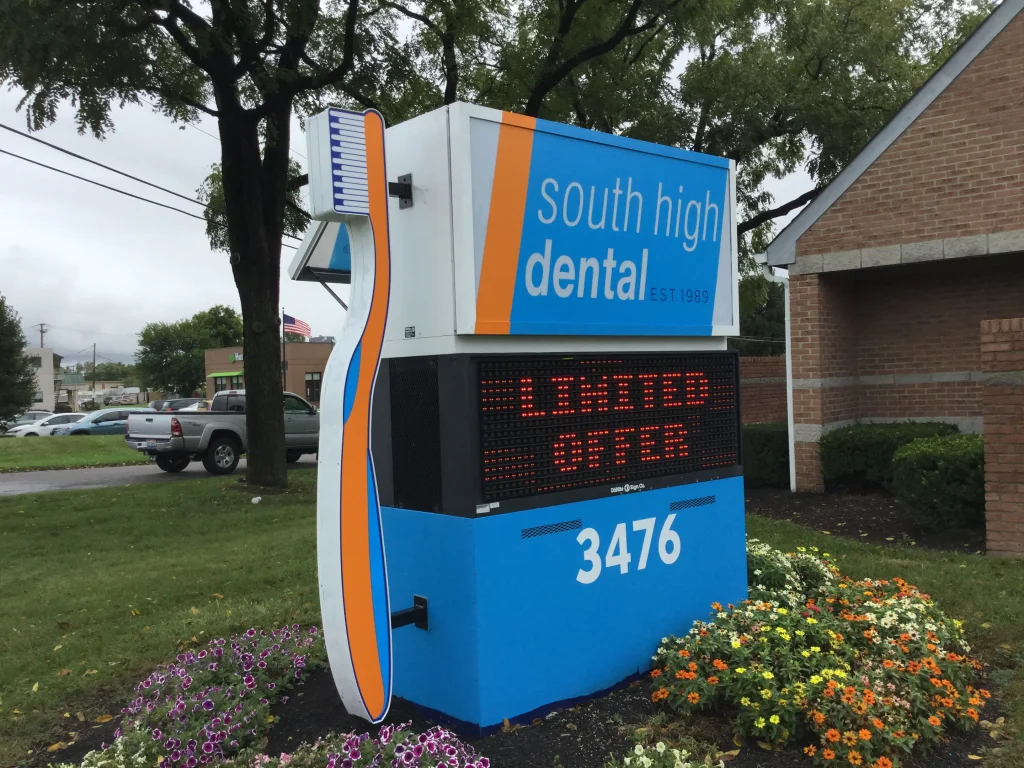 Electronic Message Center for South High Dental