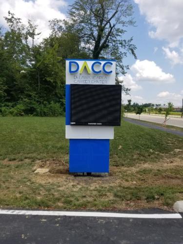 electronic high school sign