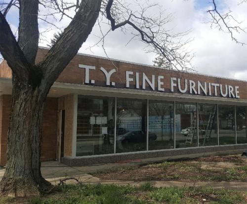 outdoor sign for furniture store